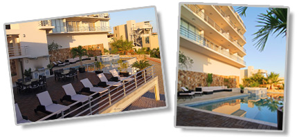 Pool at Cascadas de Pedregal Condos